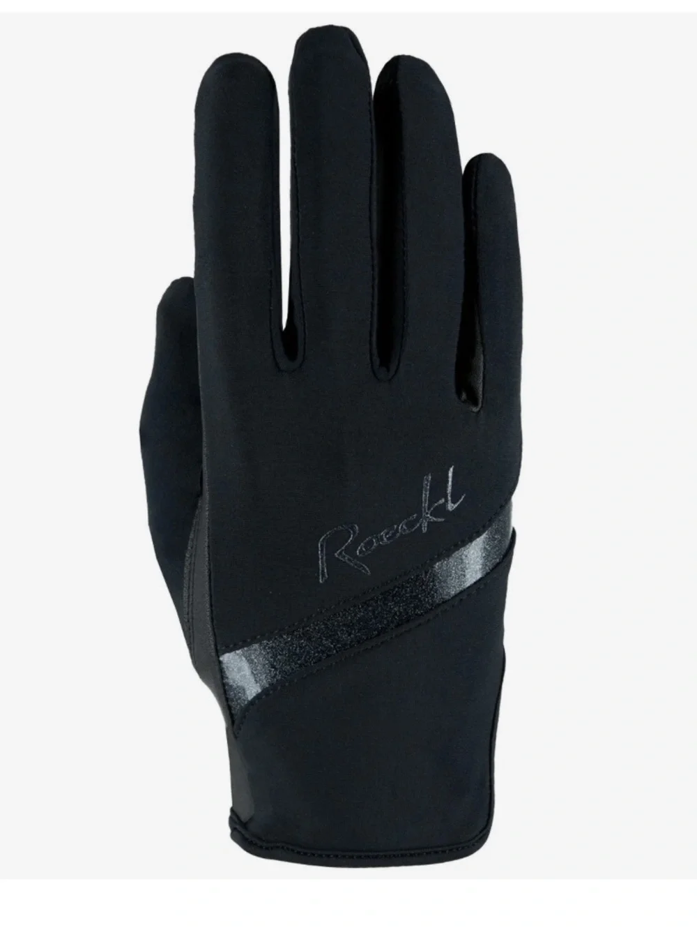 NWT Roeckl Lorraine Safe Grip Riding Glove Black Size 7